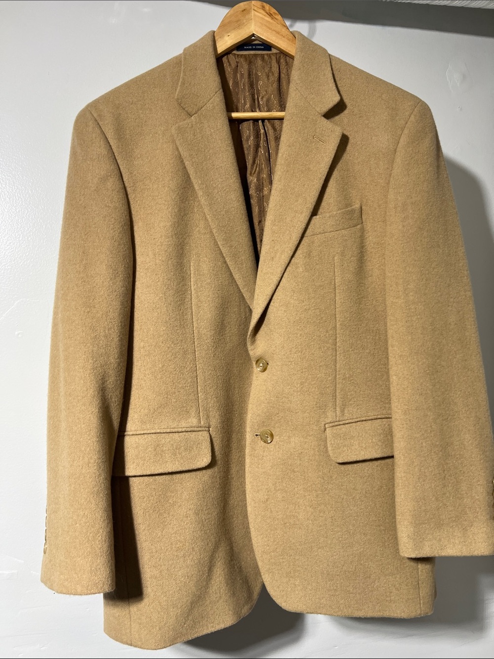 Ralph Lauren Camel Hair (!!) Blazer